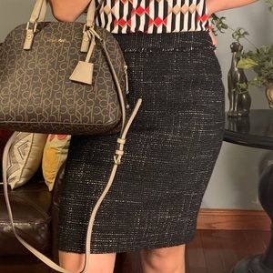 Size 8P Ann Taylor wool blend skirt